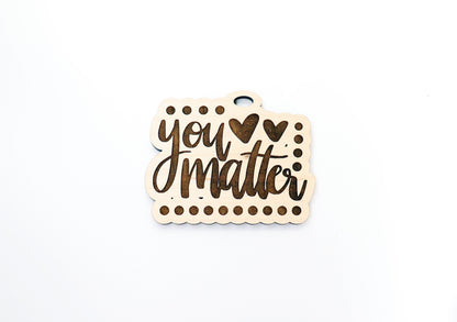 You matter car charm blank, wood blanks, wood cutouts