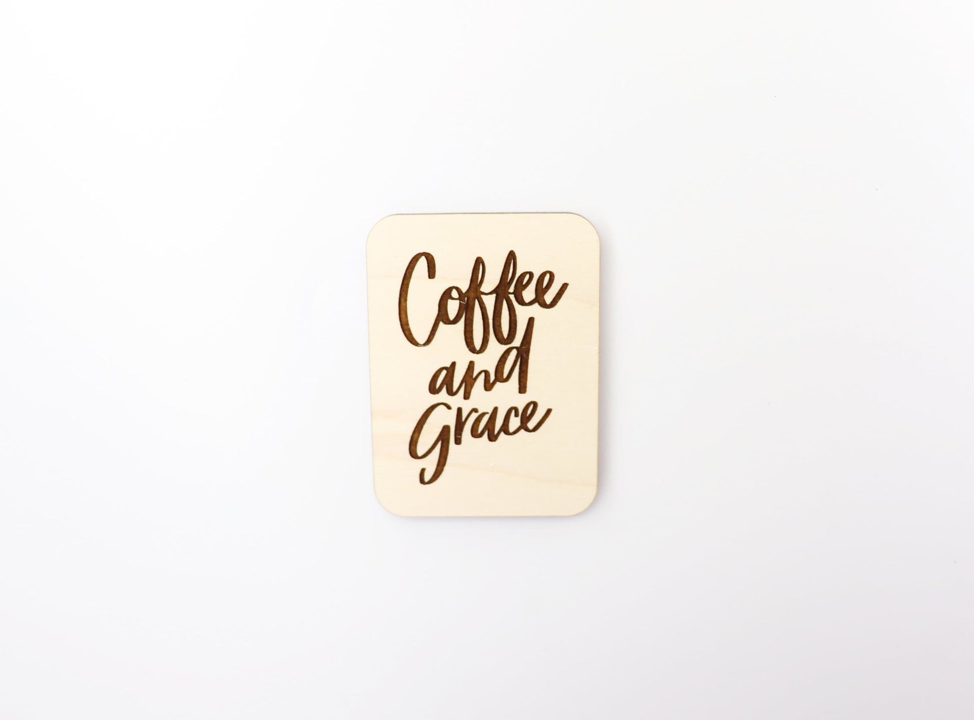 Coffee and grace Magnet blanks, DIY magnet, wood blanks