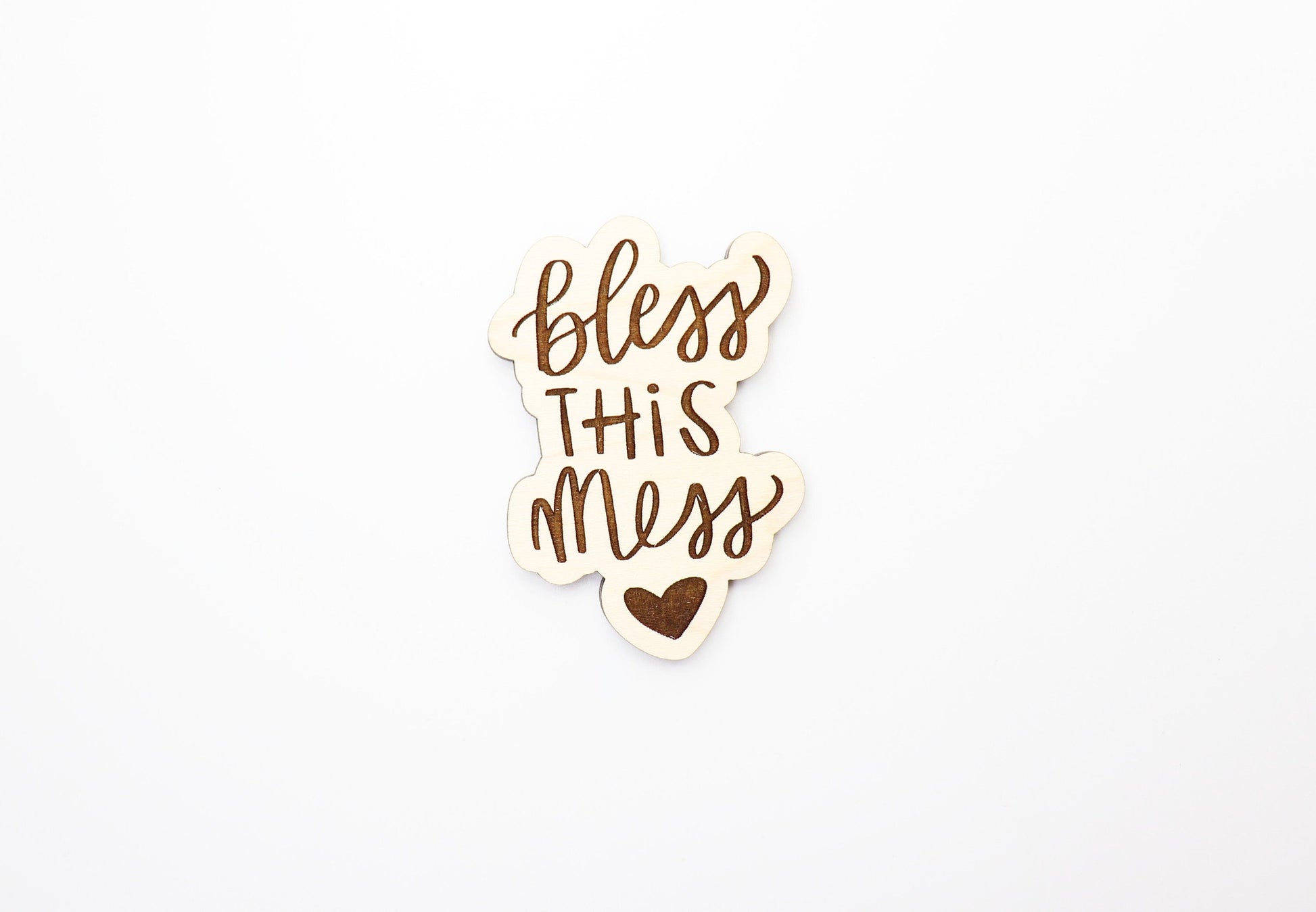 Bless this mess Magnet blanks, DIY magnet, wood blanks