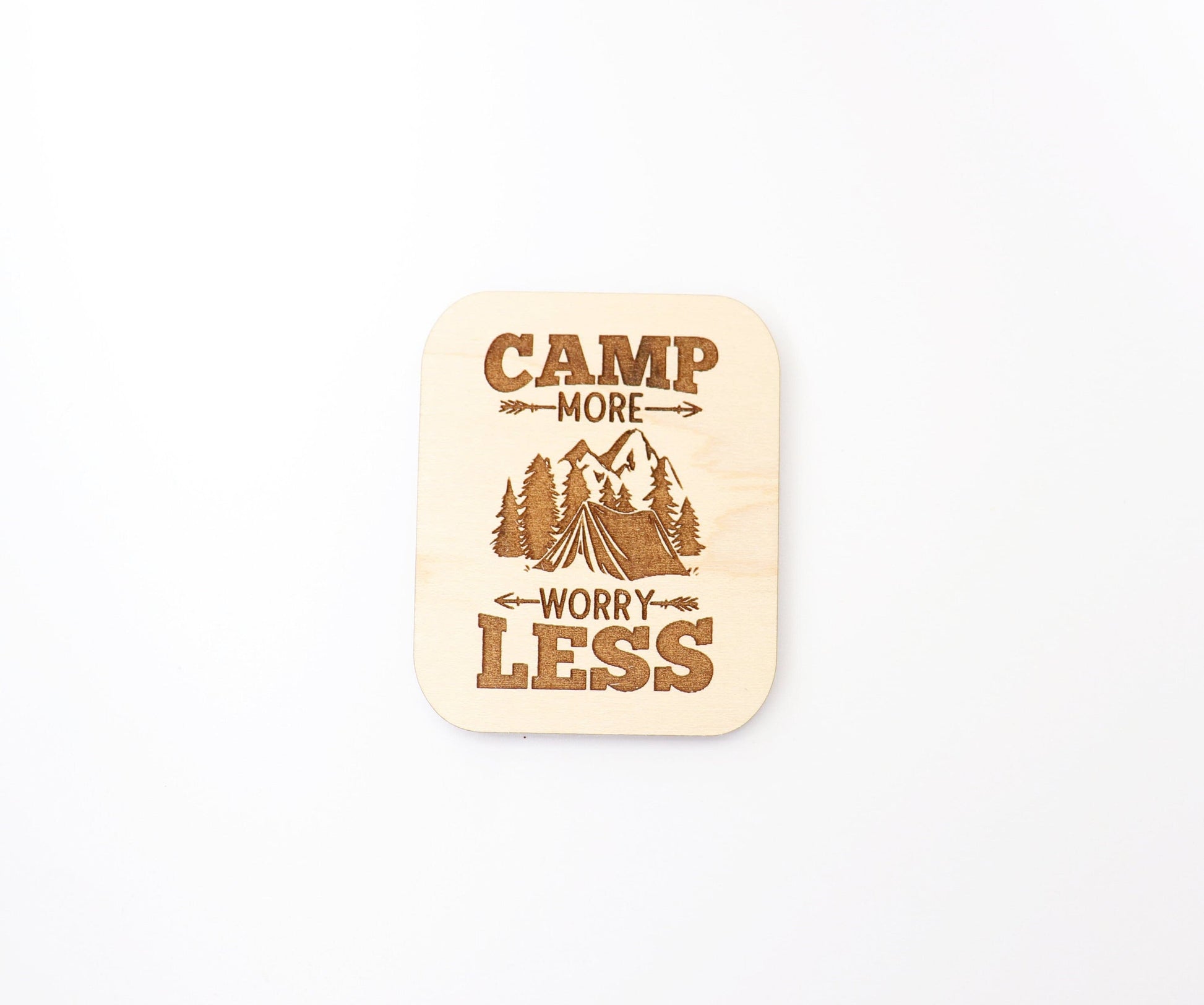 Camp more Magnet blanks, DIY magnet, wood blanks