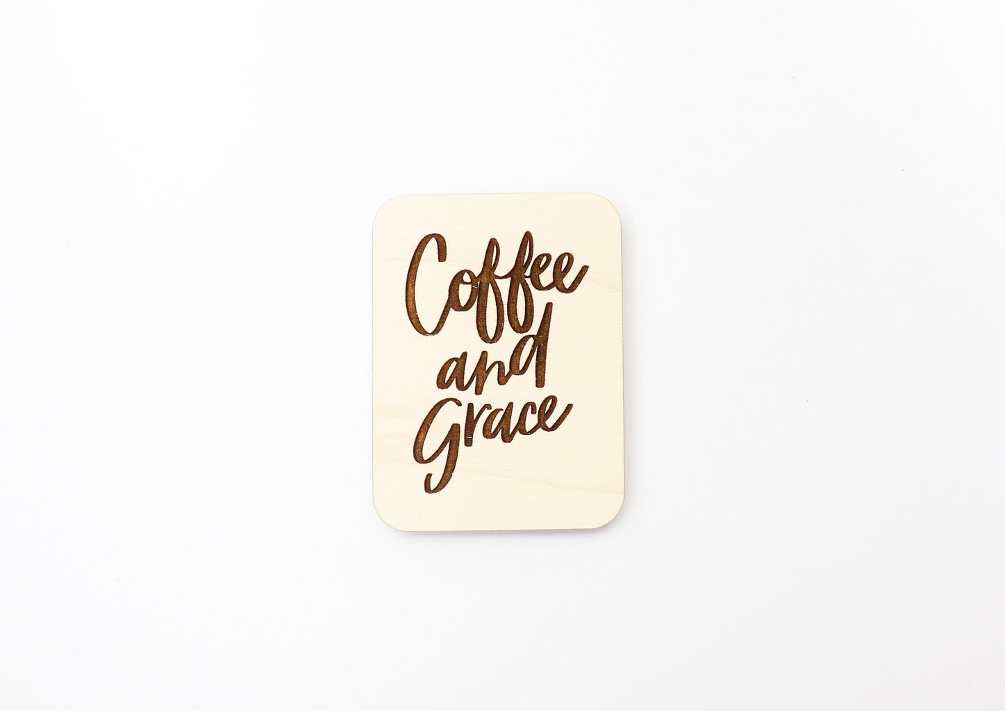 Coffee and grace Magnet blanks, DIY magnet, wood blanks