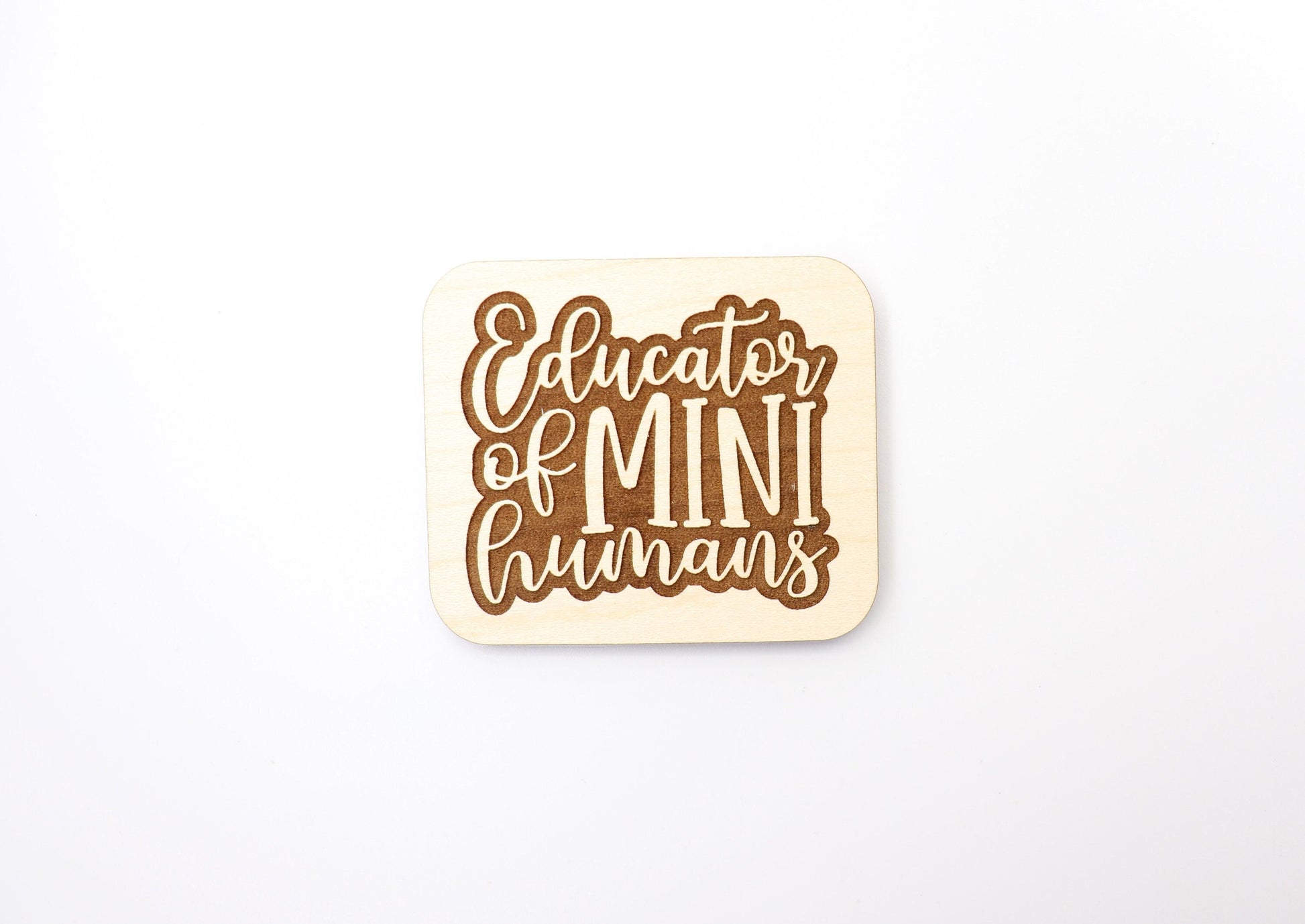 Teacher Magnet blanks, DIY magnet, wood blanks