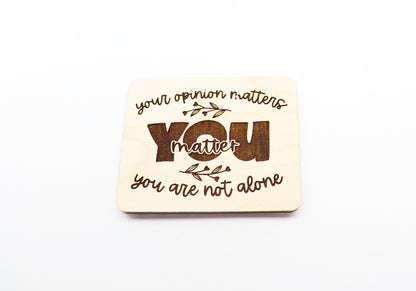 You matter Magnet blanks, DIY magnet, wood blanks