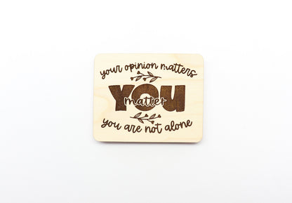 You matter Magnet blanks, DIY magnet, wood blanks