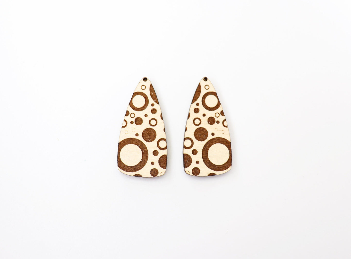 Laser cut earrings, earring blanks, wood earrings