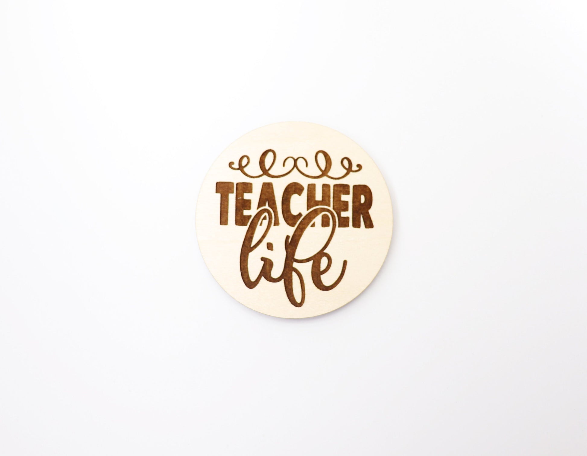 Teacher life Magnet blanks, DIY magnet, wood blanks