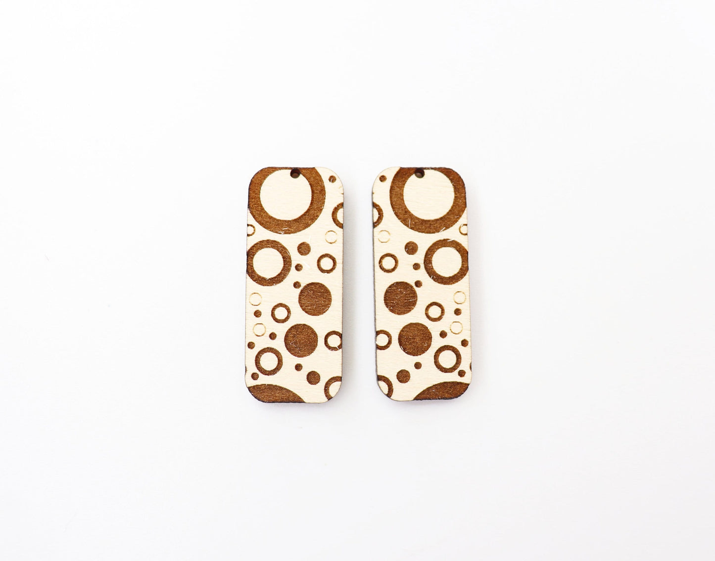 Laser cut earrings, earring blanks, wood earrings