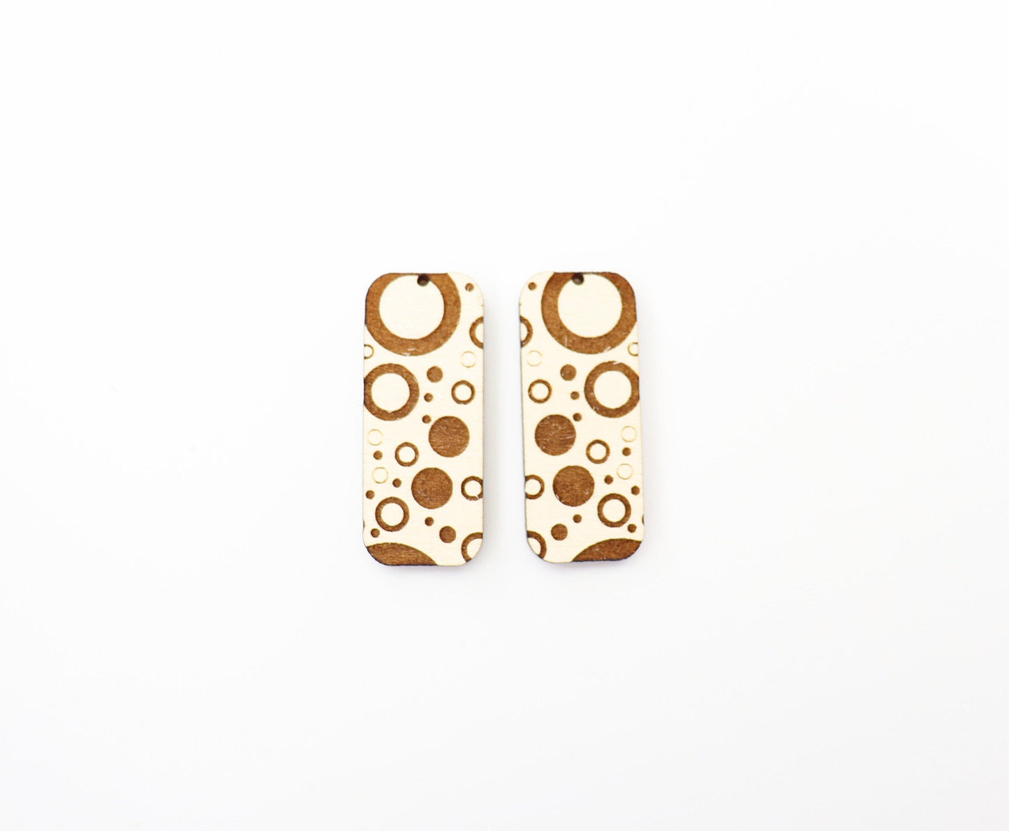 Laser cut earrings, earring blanks, wood earrings