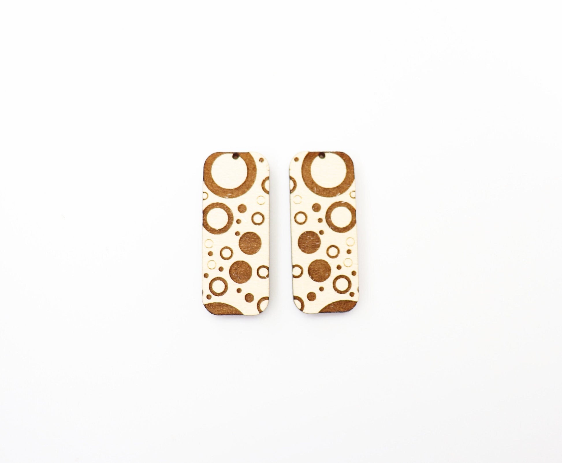 Laser cut earrings, earring blanks, wood earrings