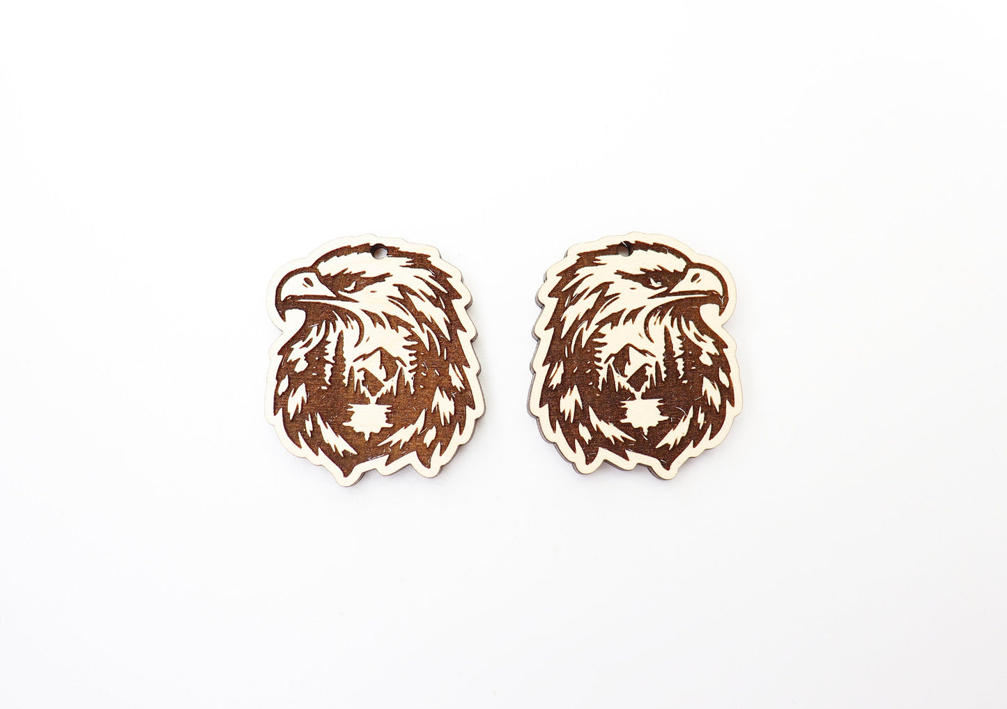 Eagle wood earring blanks, DIY earrings, earring blanks