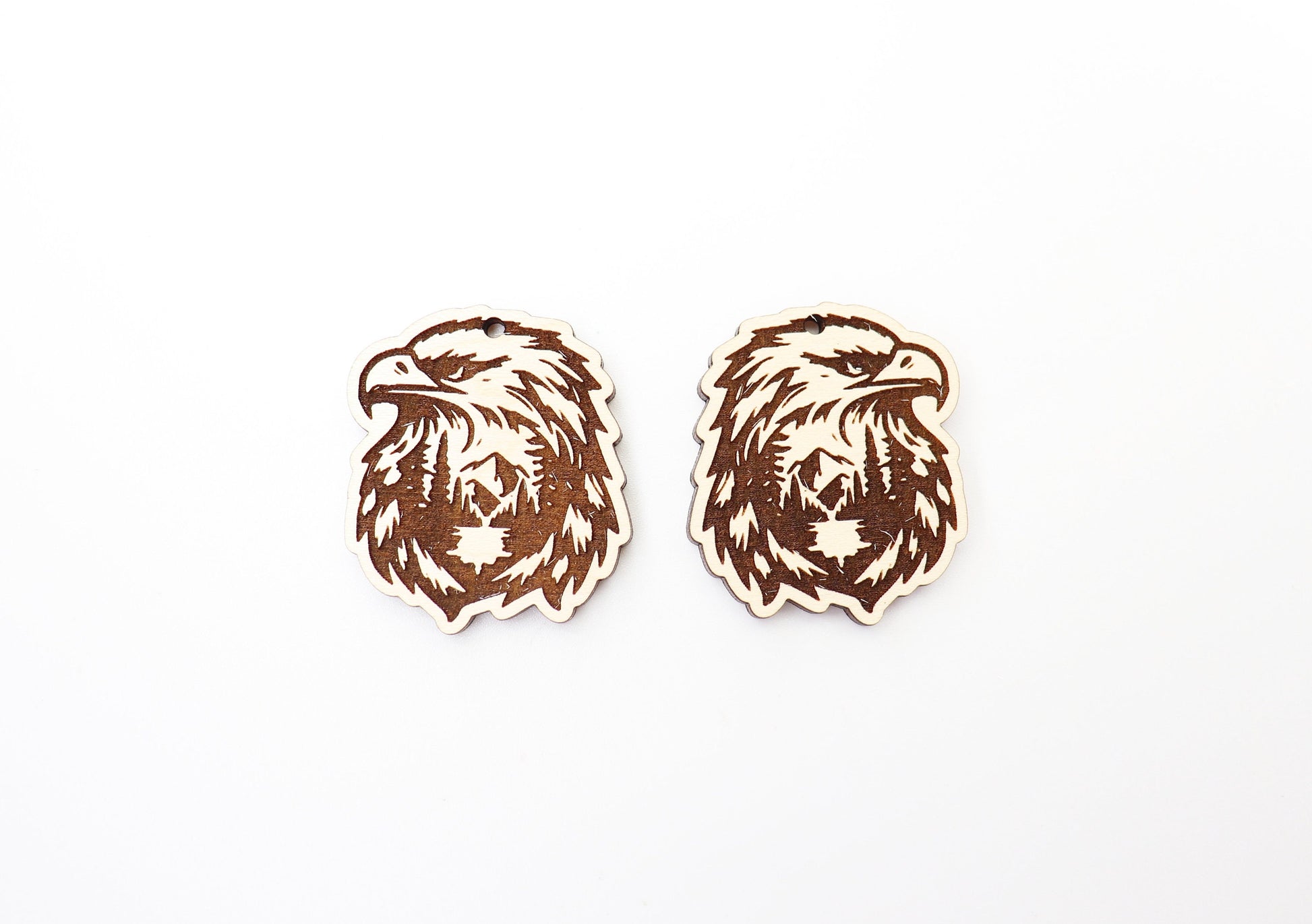 Eagle wood earring blanks, DIY earrings, earring blanks