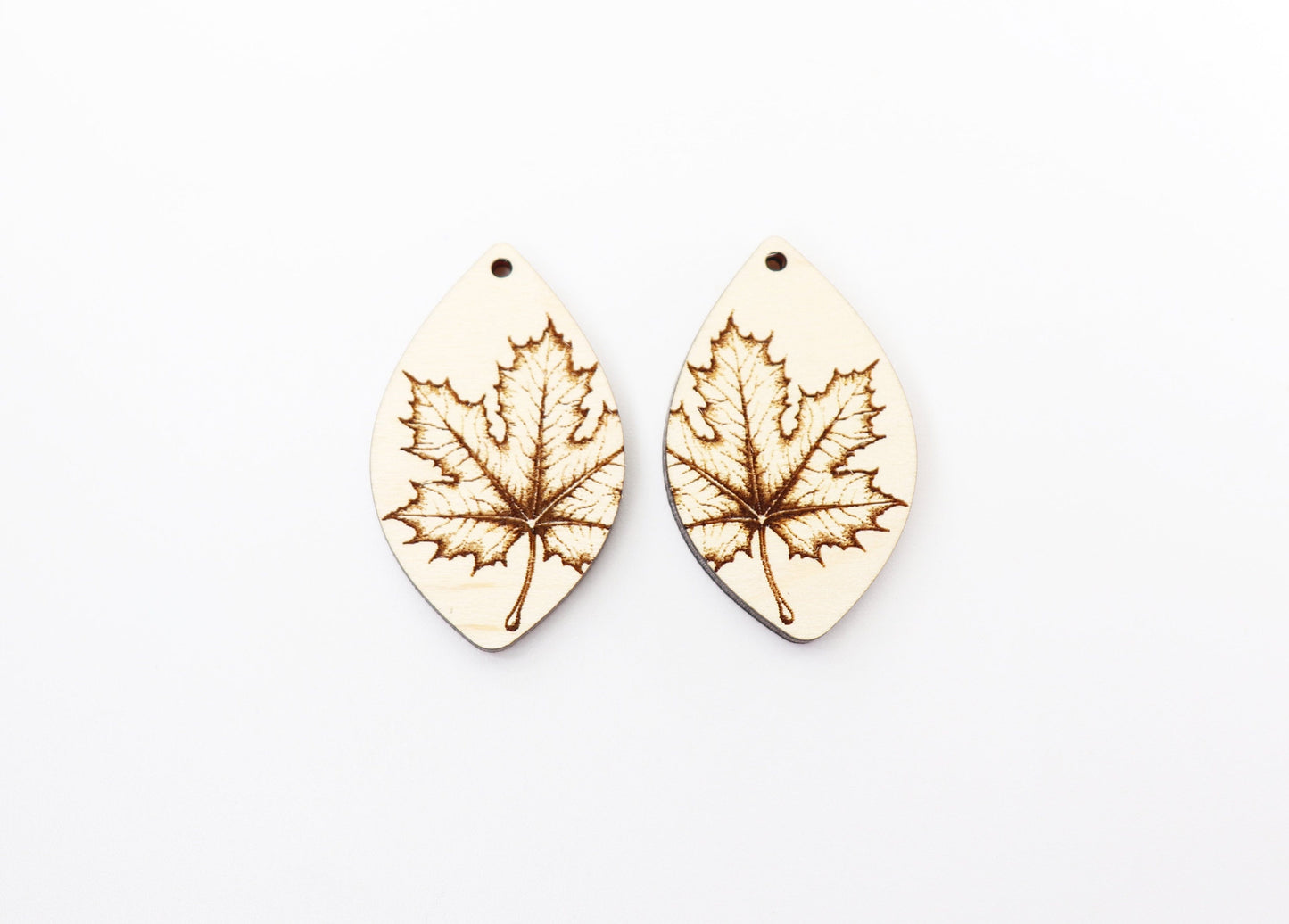 Fall earring blanks, laser cut earring blanks