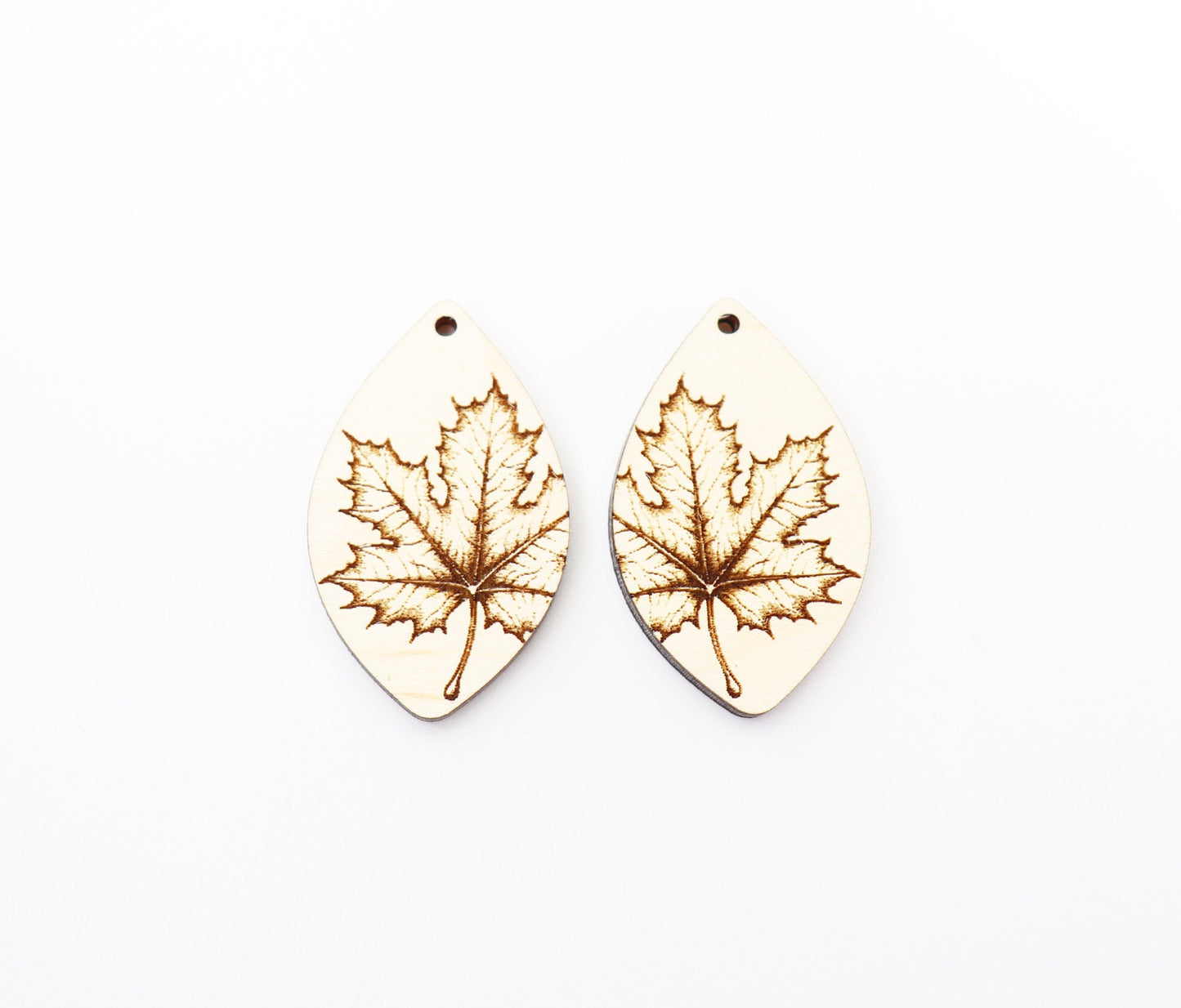 Fall earring blanks, laser cut earring blanks