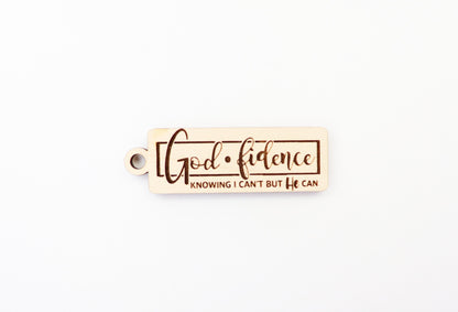 Religious Keychain blank, wood blanks, wood cutouts