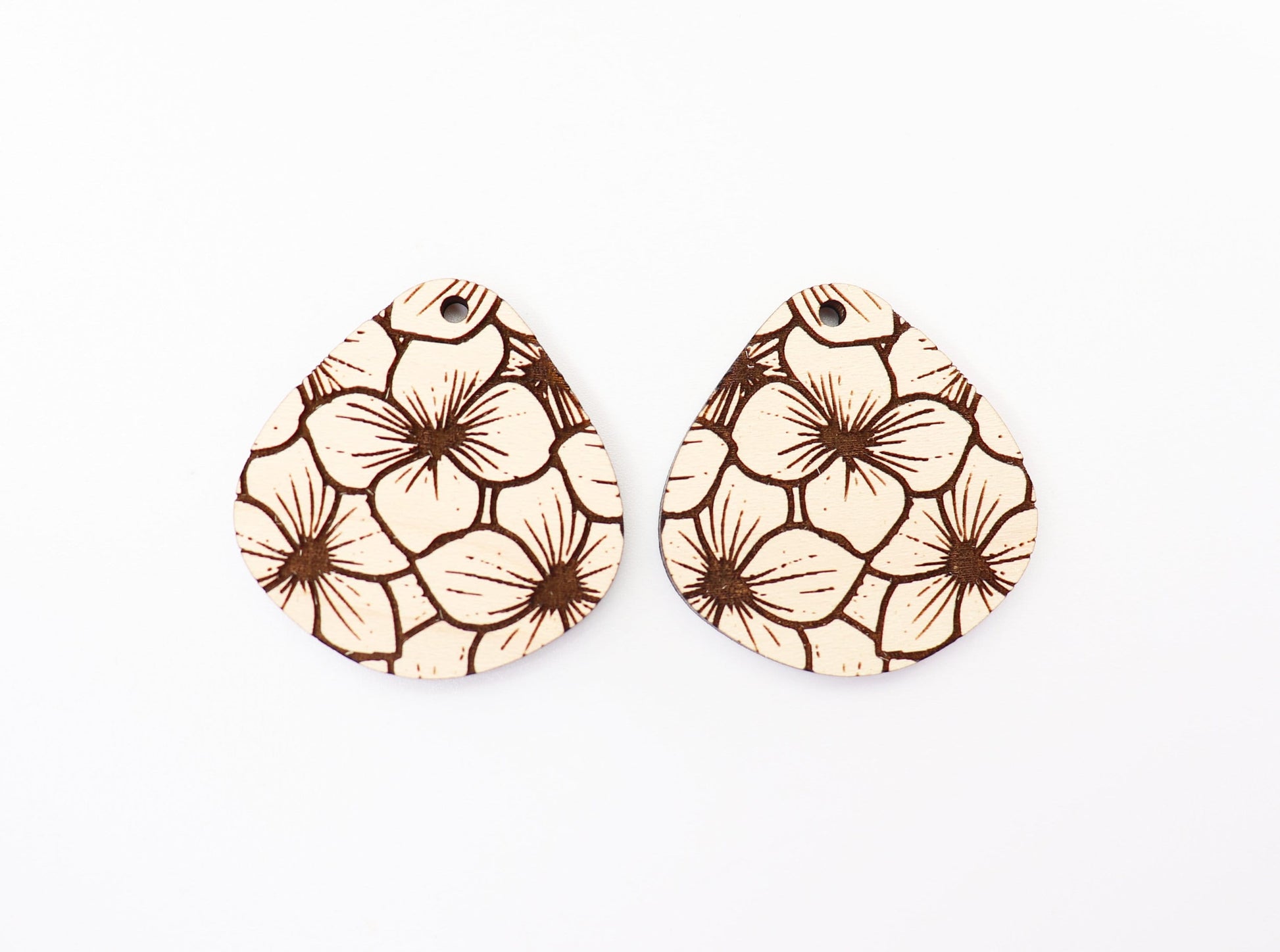 Flower earring blanks, earring blanks