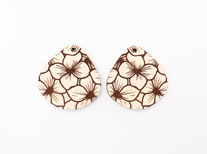 Flower earring blanks, earring blanks