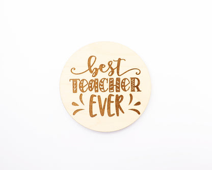 Teacher Magnet blanks, DIY magnet, wood blanks