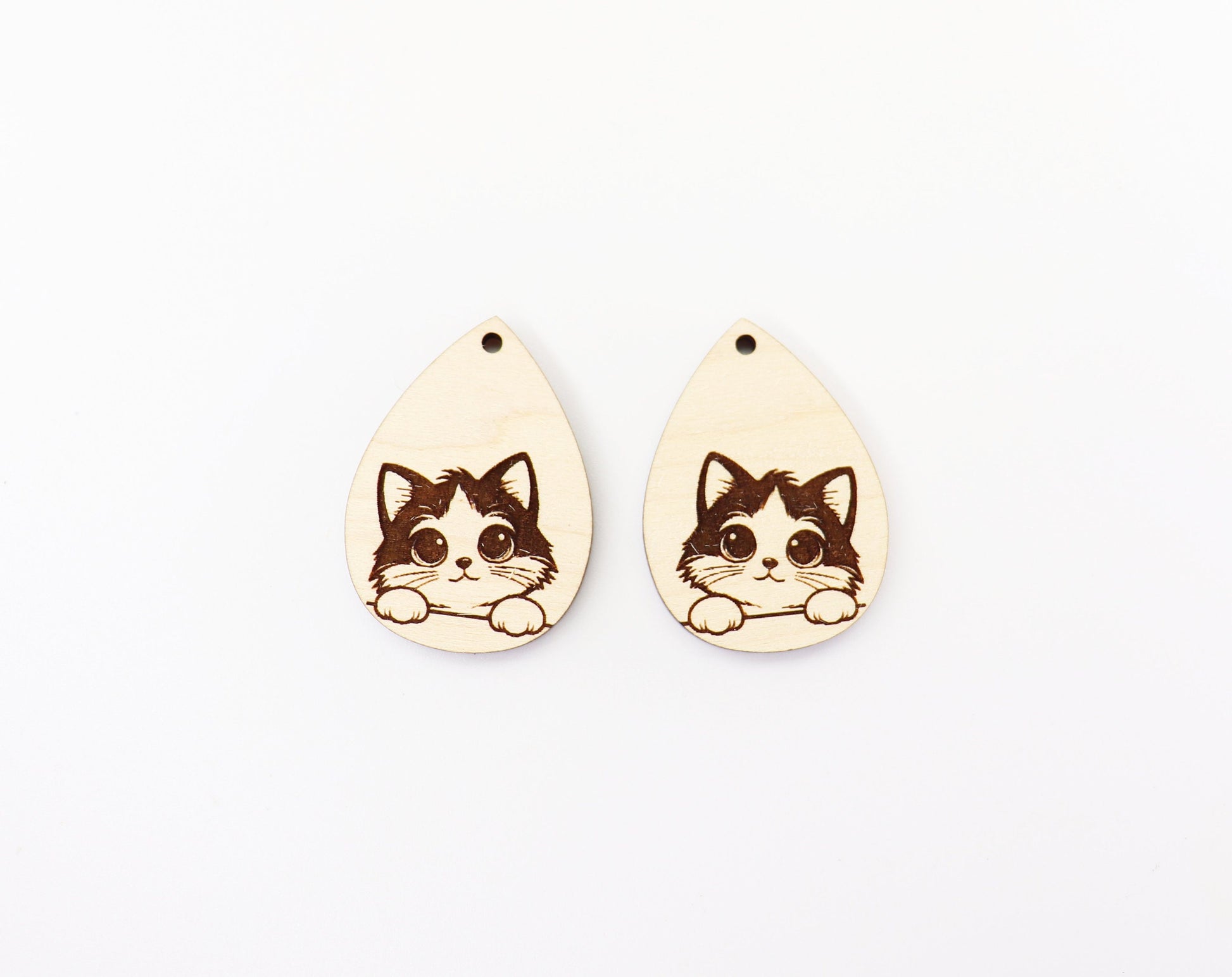 Cat earring blanks, earring blanks, earring findings