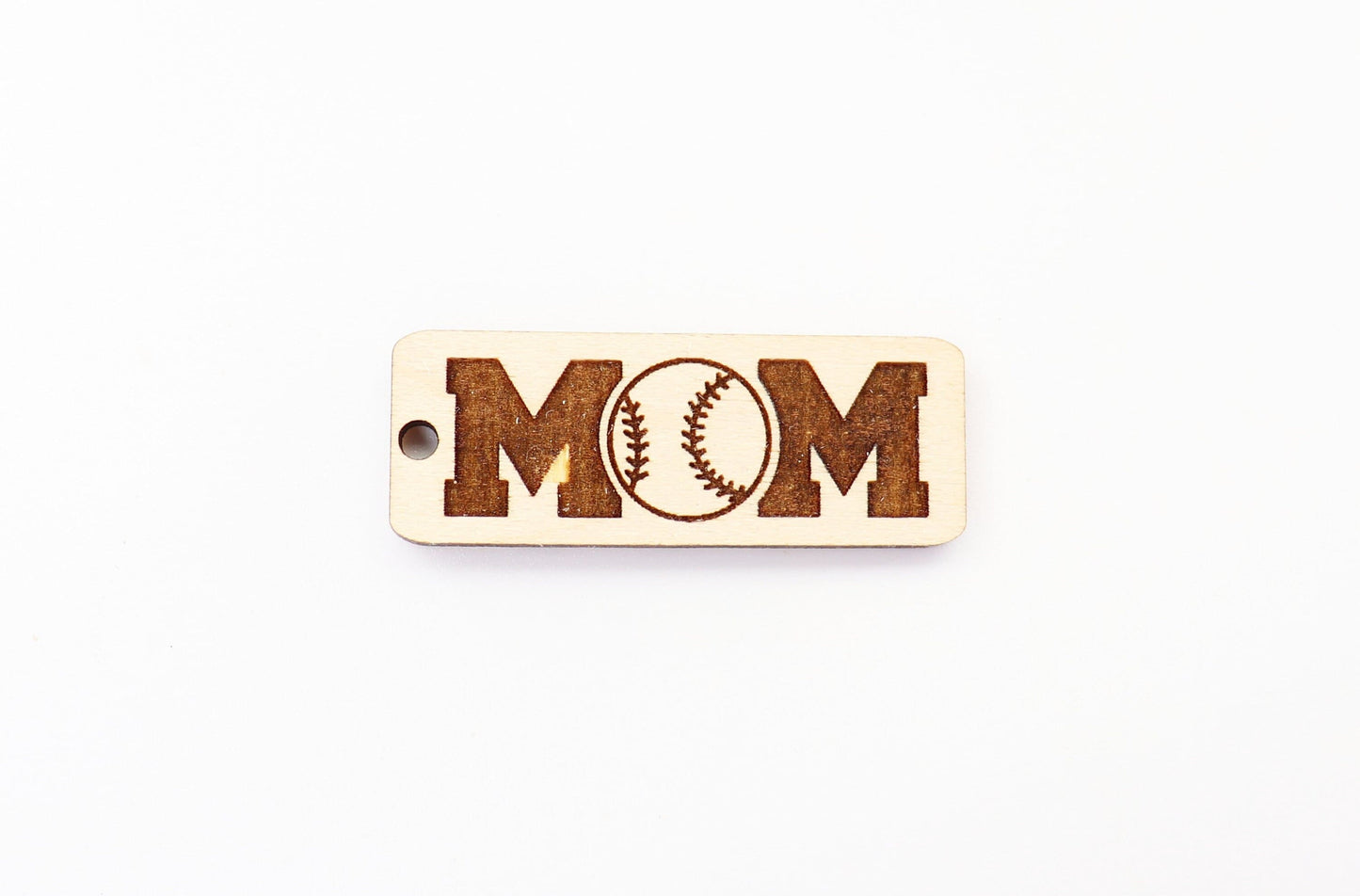 Baseball mom Keychain blanks, mom keychain, wood blanks