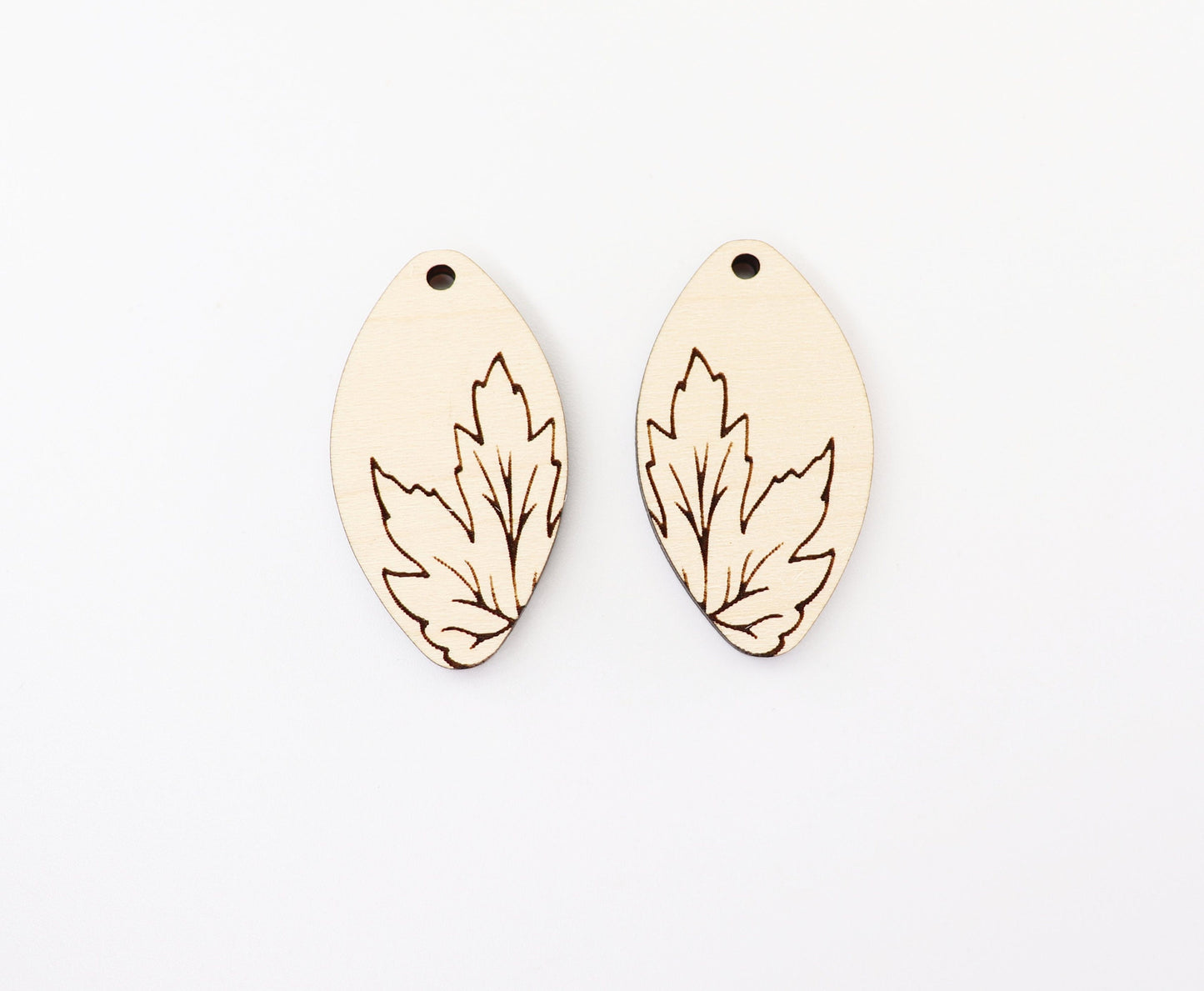 Fall earring blanks, laser cut earring blanks