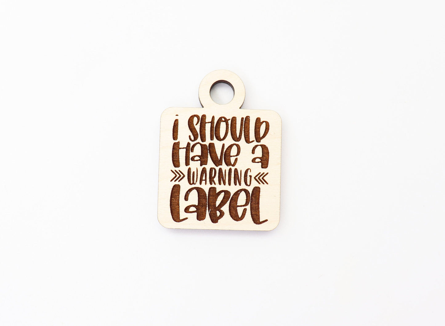 Sarcastic Keychain blanks, DIY keychain, wood blanks