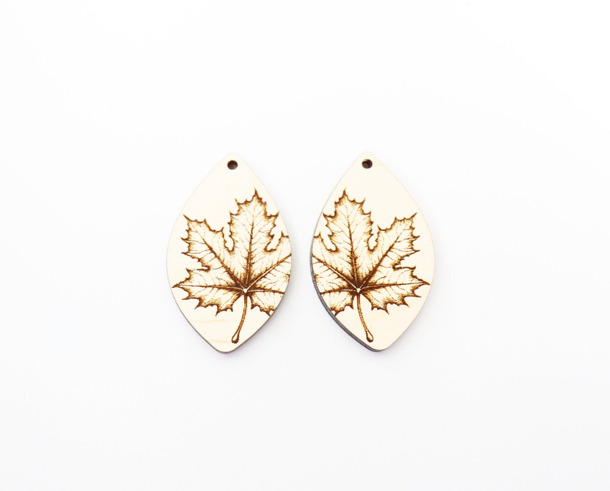 Fall earring blanks, laser cut earring blanks