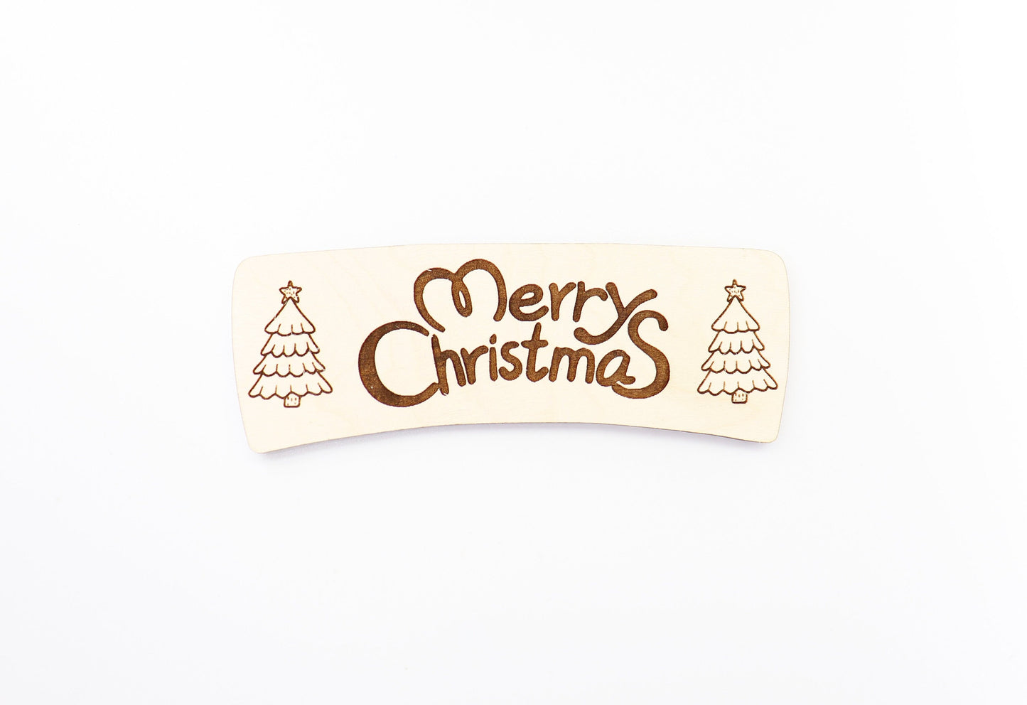 Christmas Hair clip blanks, wood blanks, laser cut blanks