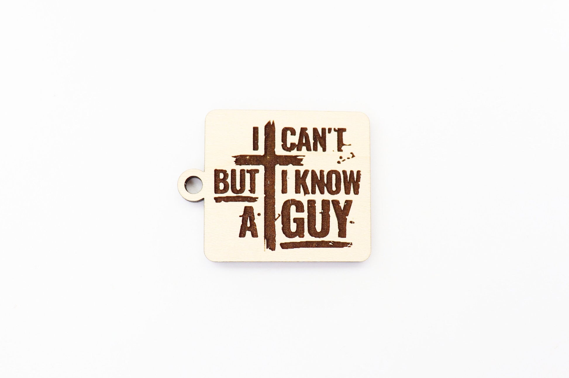 I know a guy Keychain blank, wood blanks, wood cutouts