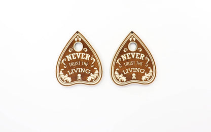 Ouija earring blanks, earring blanks