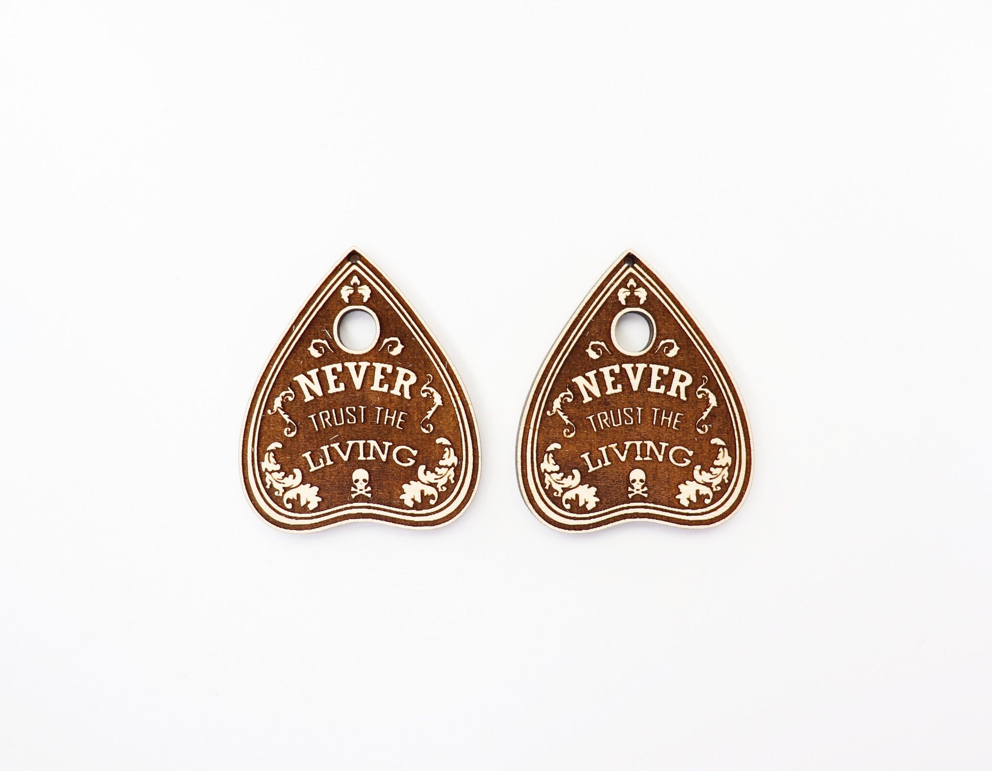 Ouija earring blanks, earring blanks