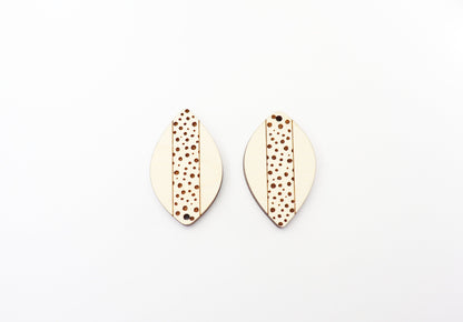 Wood earring blanks, DIY earrings, earring blanks