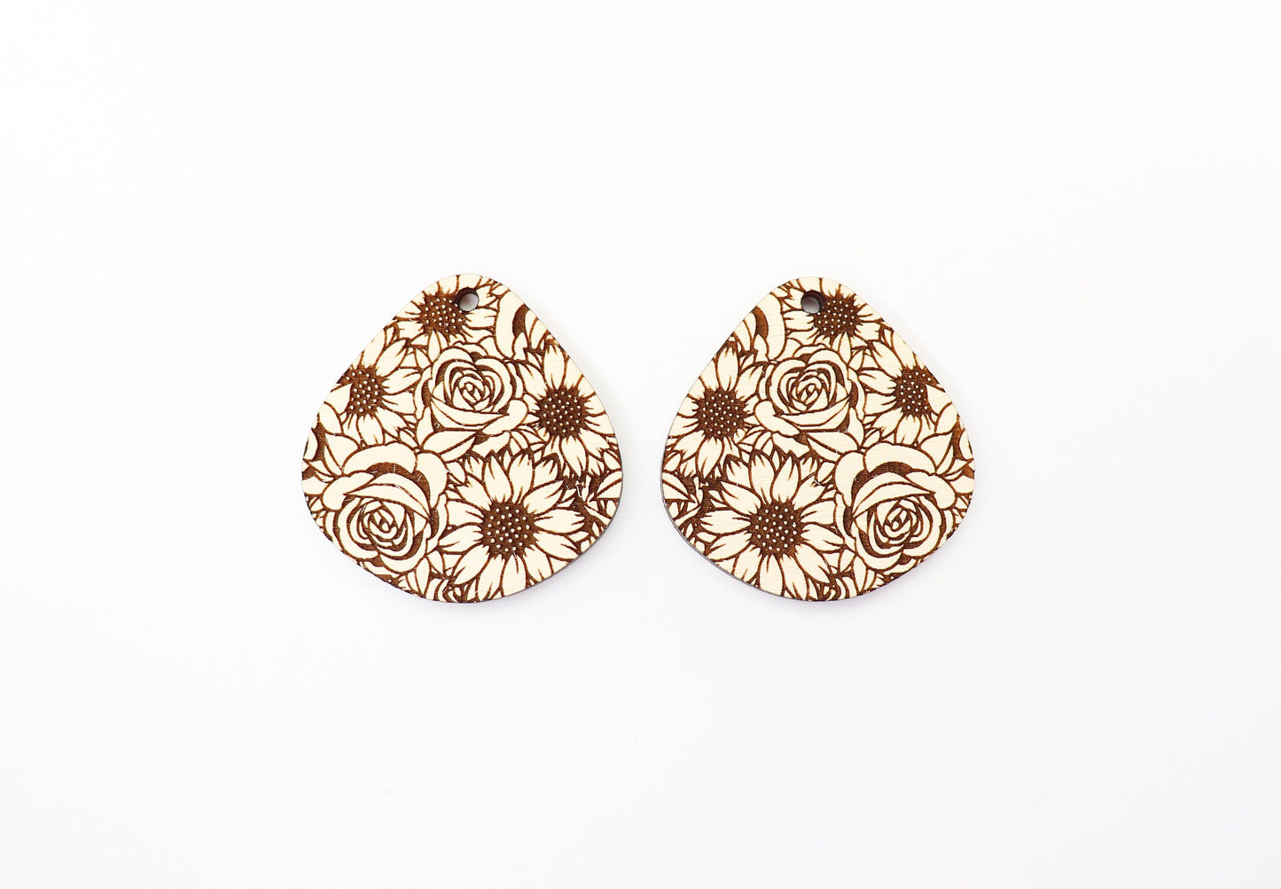 Flower earring blanks, DIY earrings, earring blanks