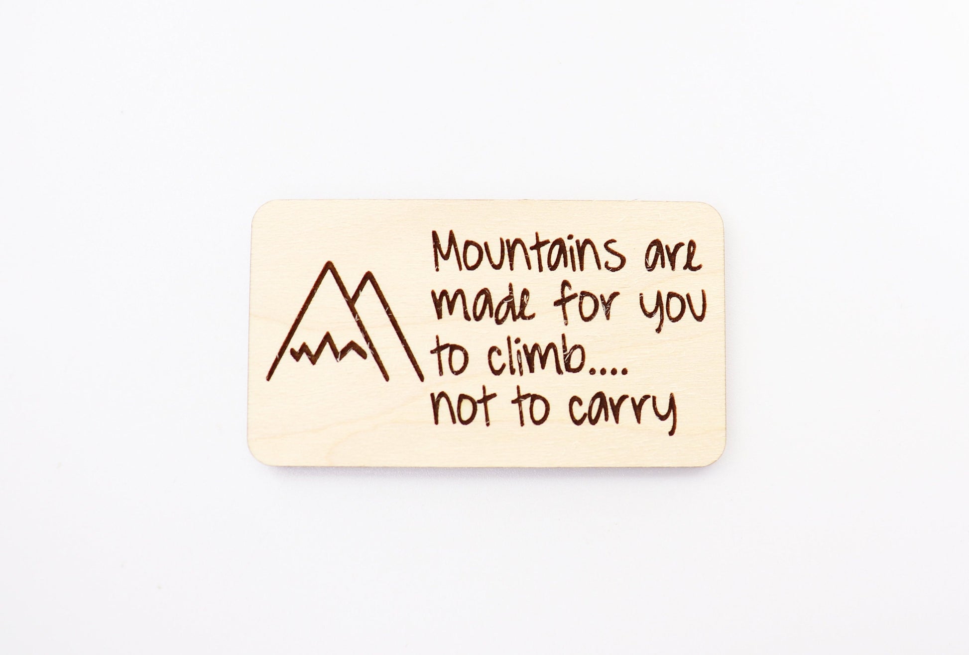 Mountains Magnet blanks, DIY magnet, wood blanks