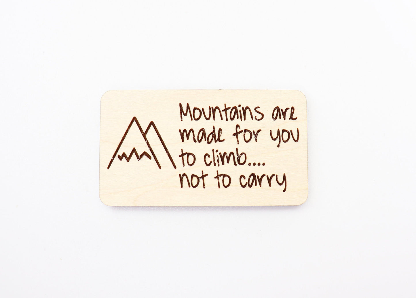 Mountains Magnet blanks, DIY magnet, wood blanks