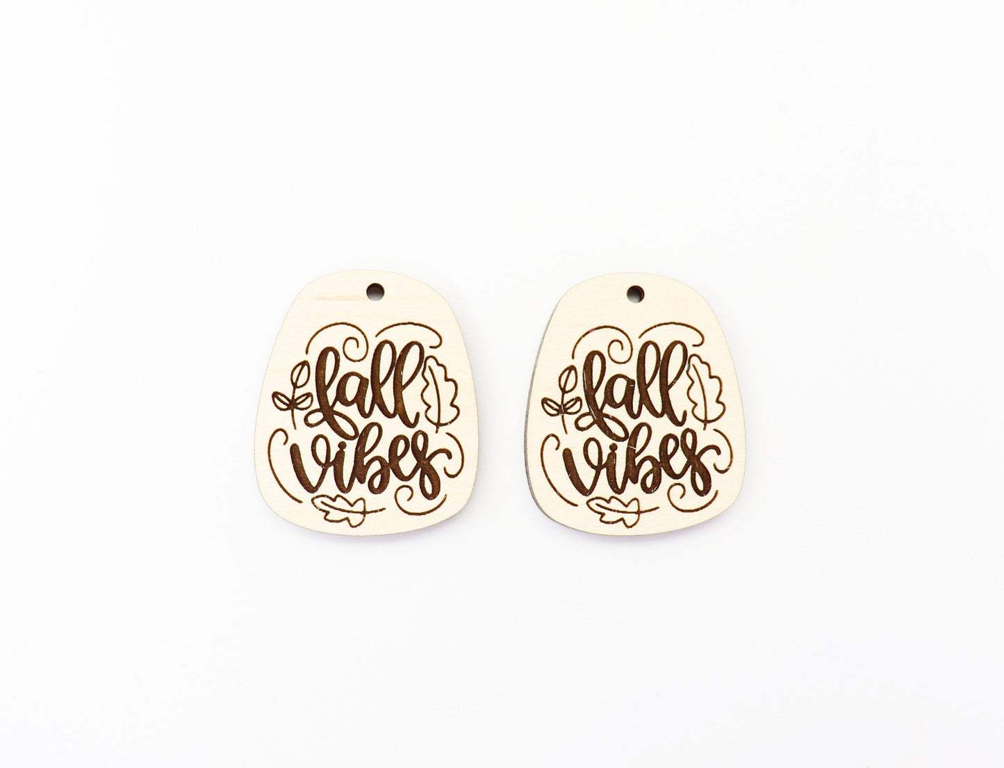 Fall vibes earring blanks, wood earrings