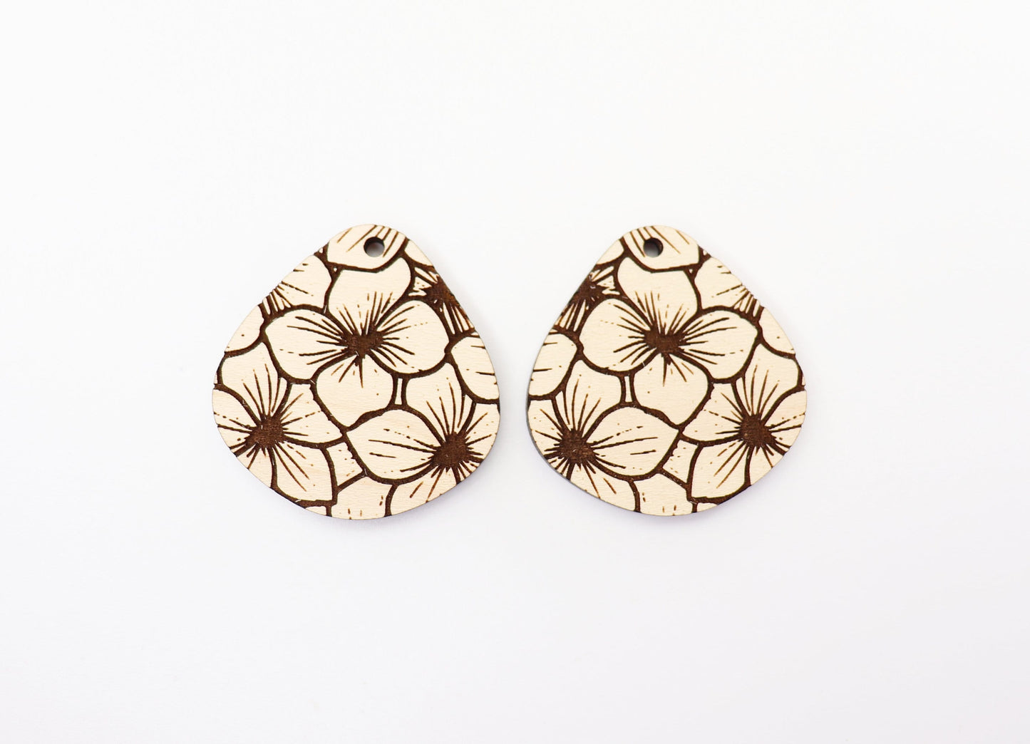 Flower earring blanks, earring blanks