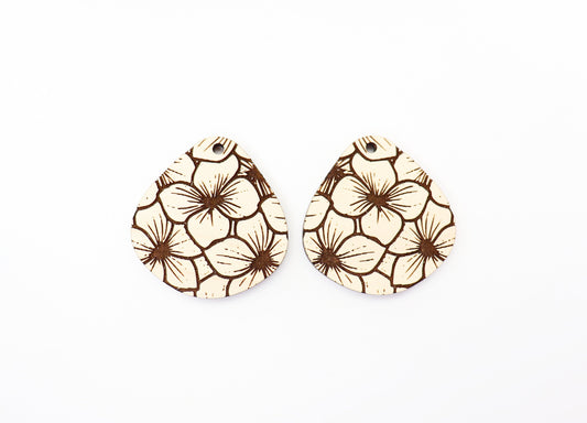 Flower earring blanks, earring blanks