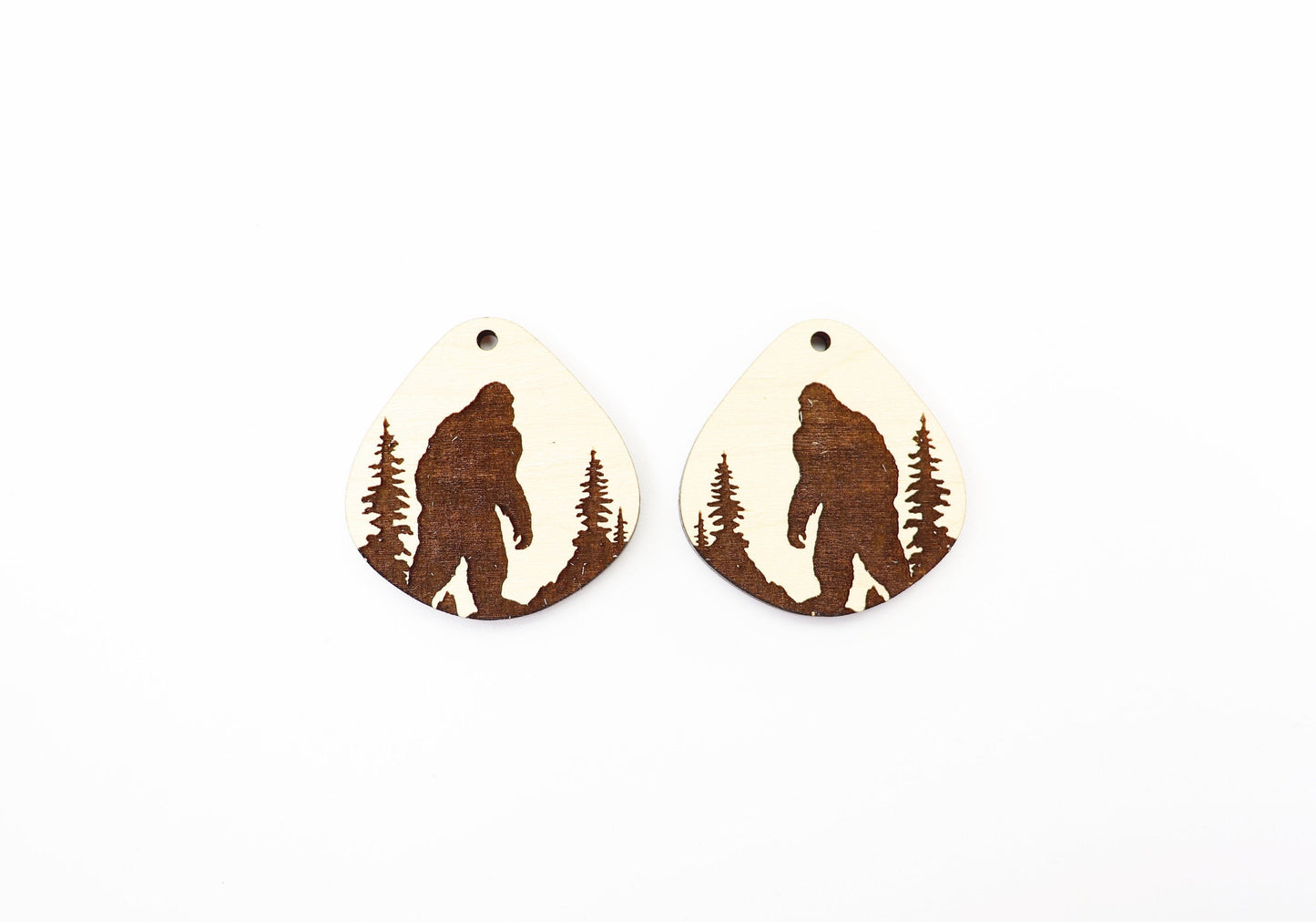 Bigfoot blanks, Wood earring blanks