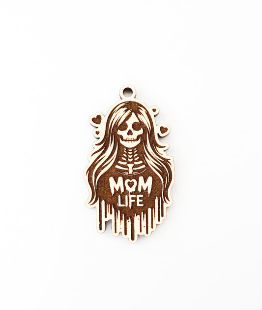 Mom life Keychain blanks, mom keychain, wood blanks