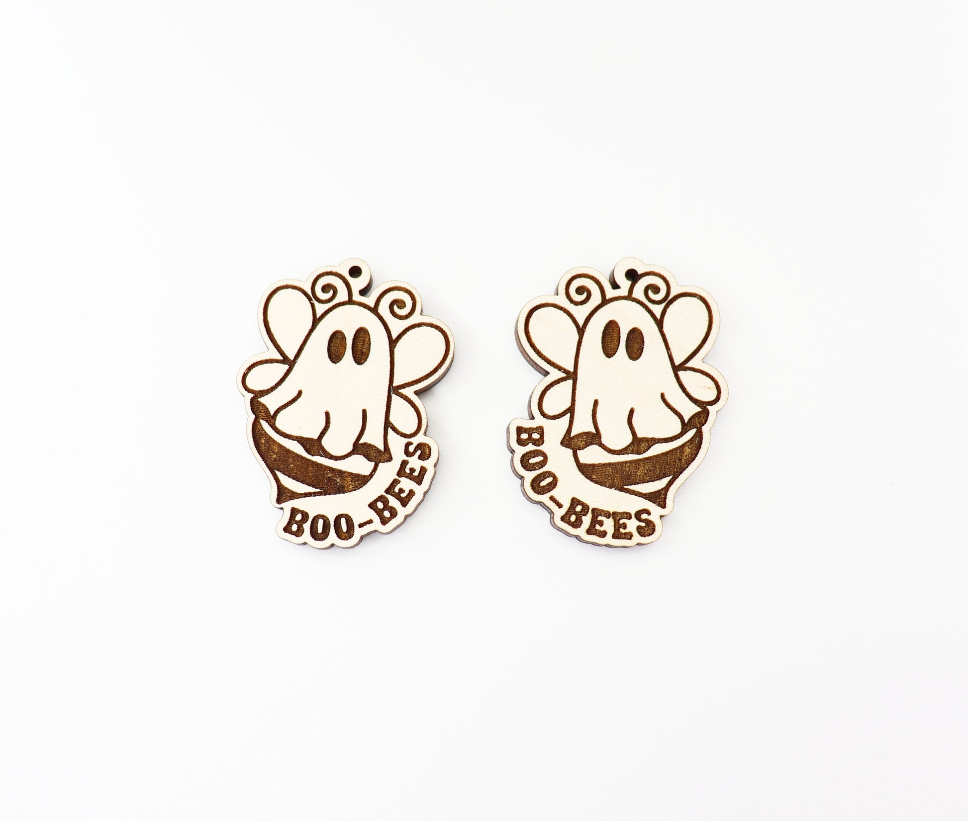 Boo bees Ghost earring blanks, earring blanks