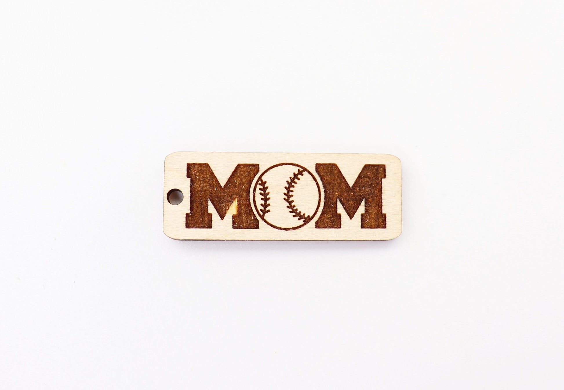 Baseball mom Keychain blanks, mom keychain, wood blanks