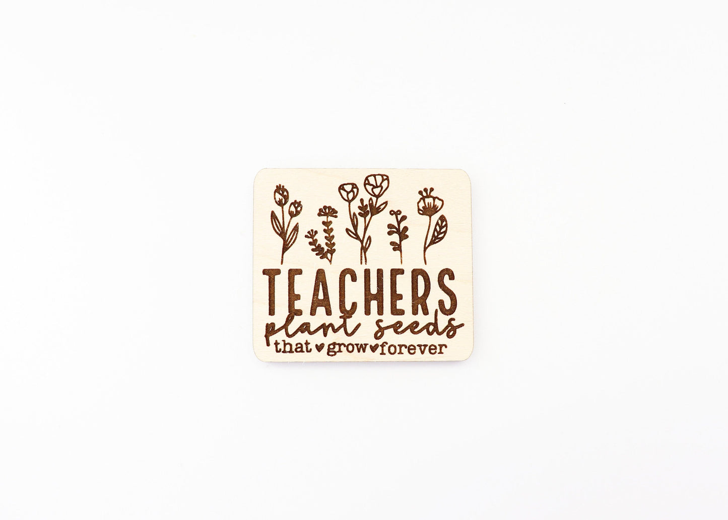 Teacher Magnet blanks, DIY magnet, wood blanks