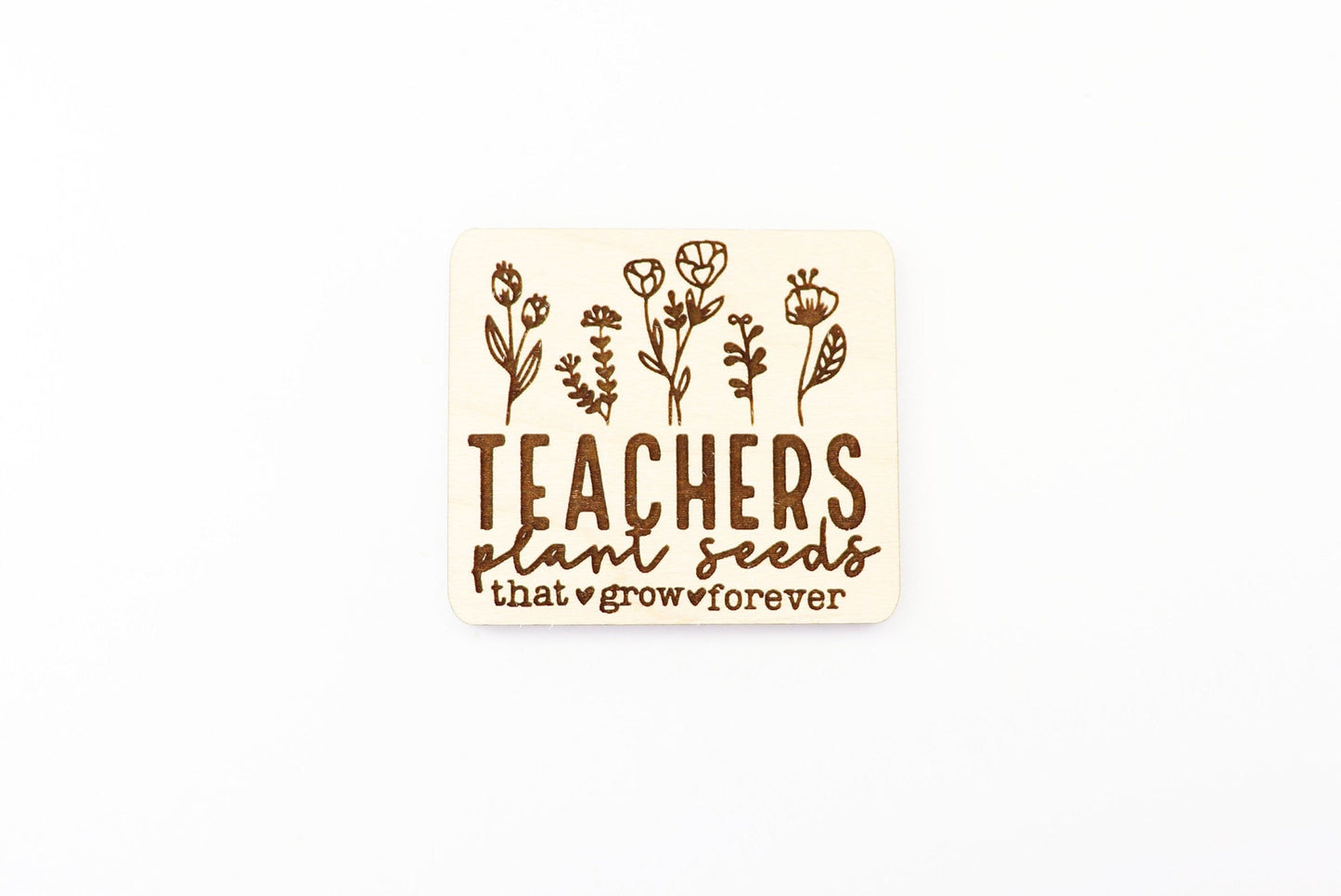 Teacher Magnet blanks, DIY magnet, wood blanks