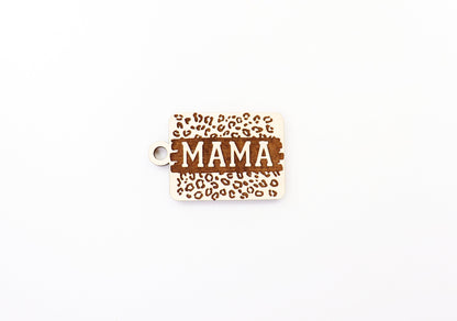 Mama Keychain blanks, mom keychain, wood blanks