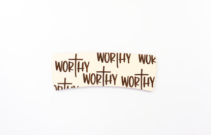 Worthy Hair clip blanks, wood blanks, laser cut blanks