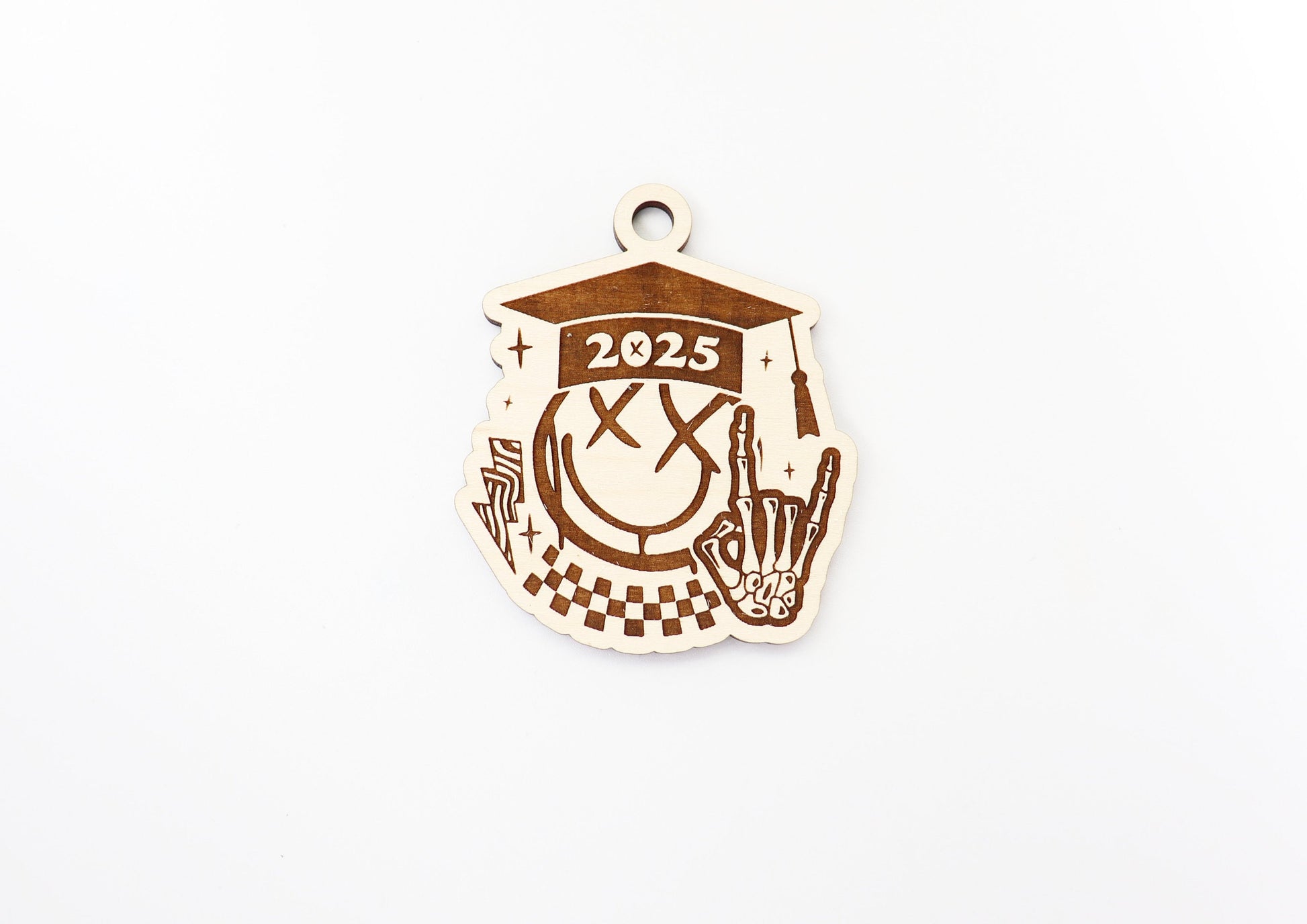 Class of 2025 car charm, wood blanks