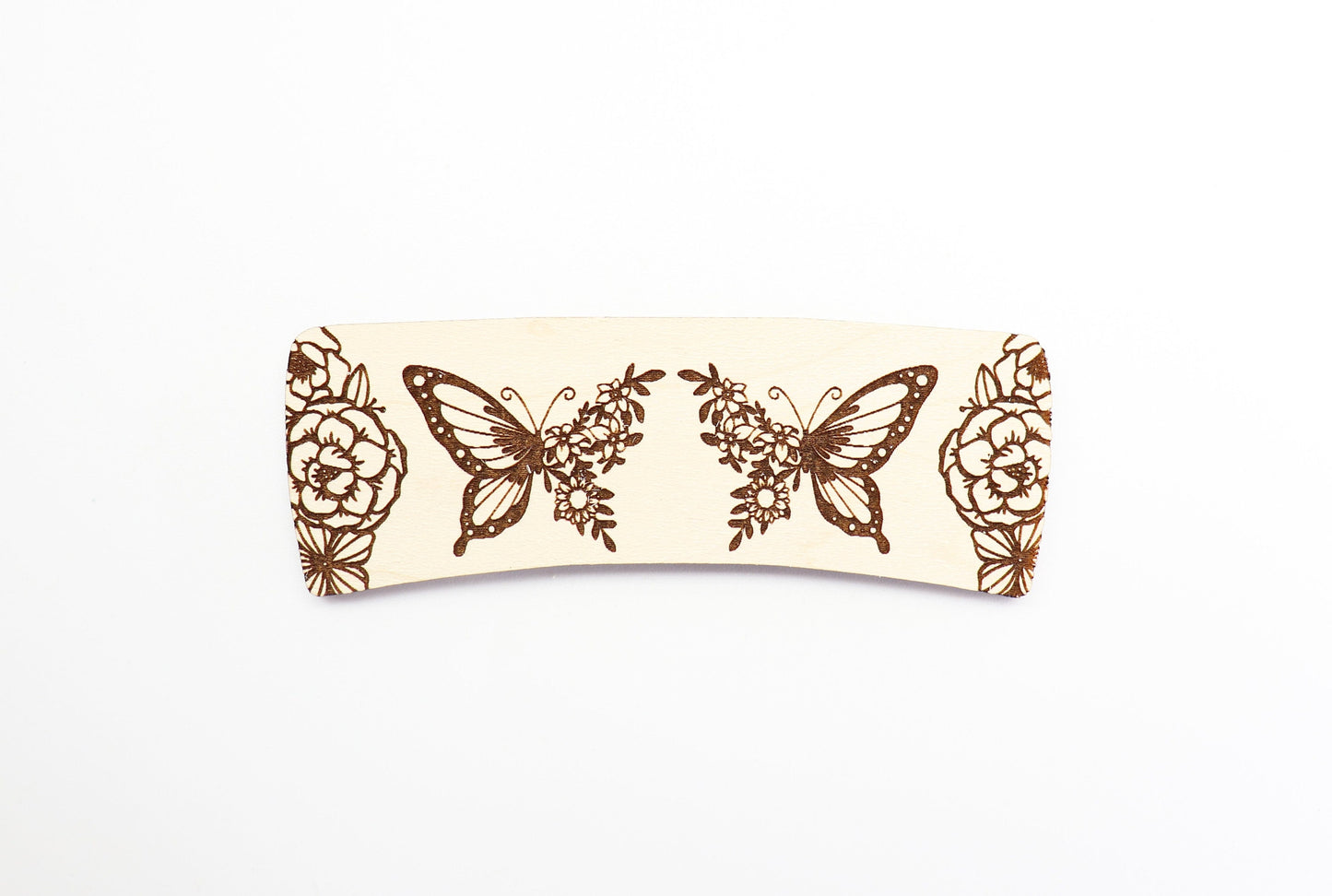 Butterfly Hair clip blanks, wood blanks, laser cut blanks