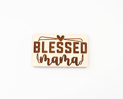 Blessed Magnet blanks, DIY magnet, wood blanks