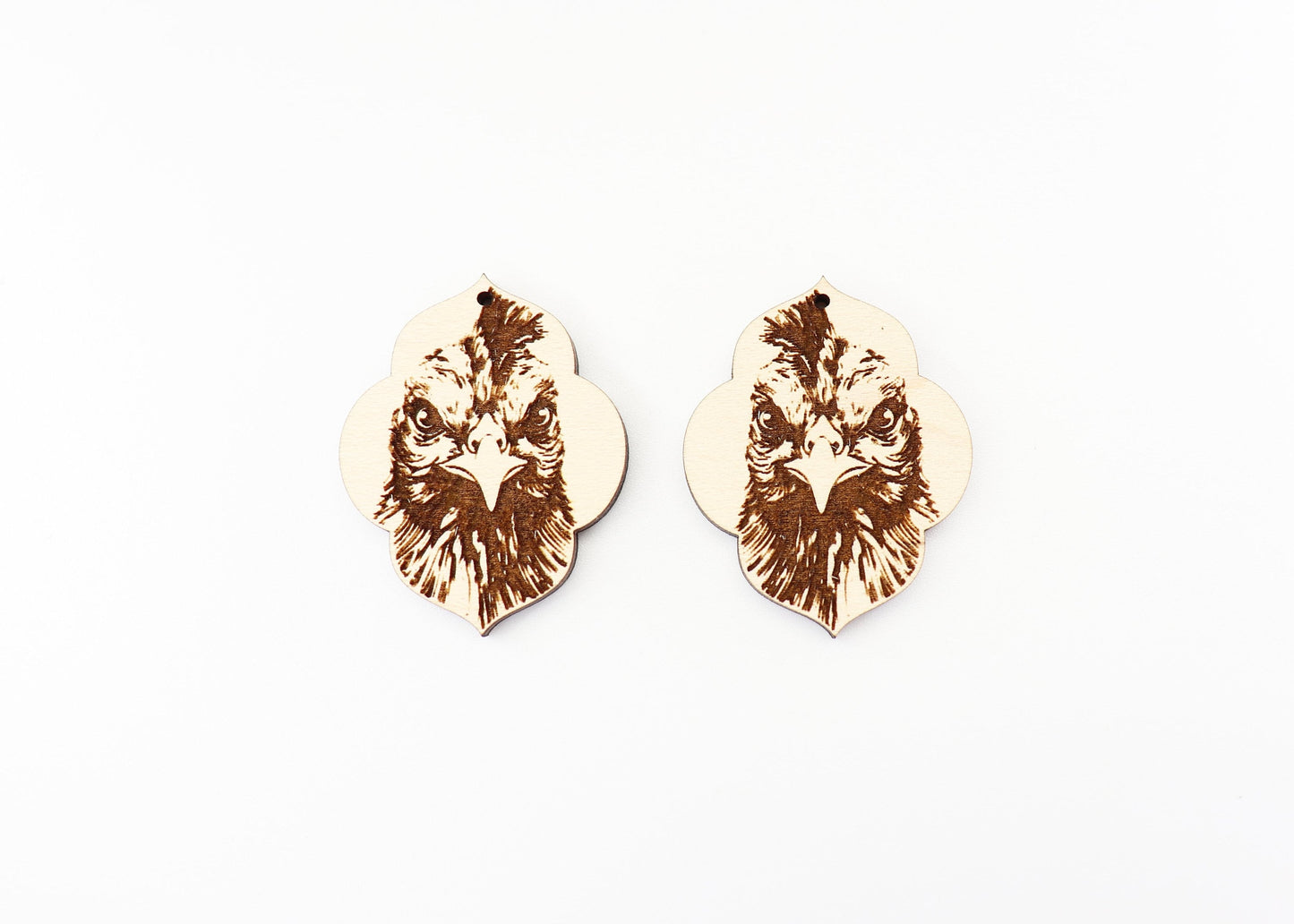 Rooster earring blanks, earring blanks