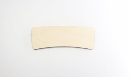 Sublimation hair clip blanks, wood blanks, laser cut blanks